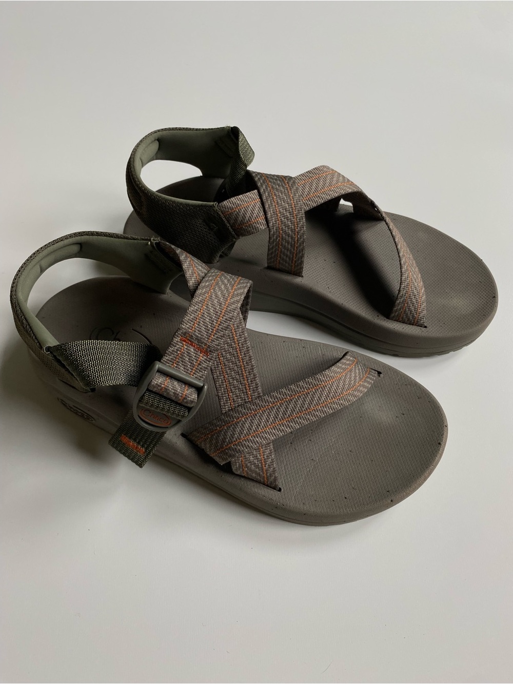 Chaco Men's Cushz Sandal Frond Truffle Sz 9